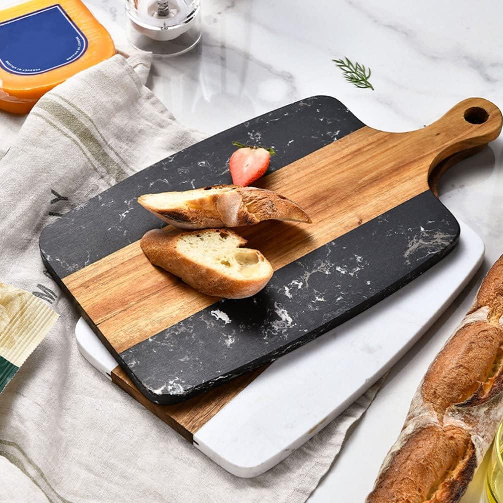 Marble Pattern Cheese Cutting Board Serving Plater