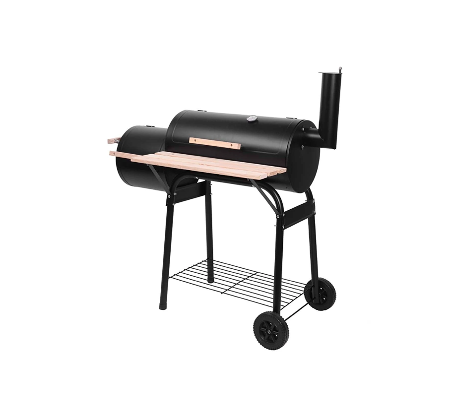 Portable Charcoal Grill with BBQ Charcoal Grill and Offset Smoker