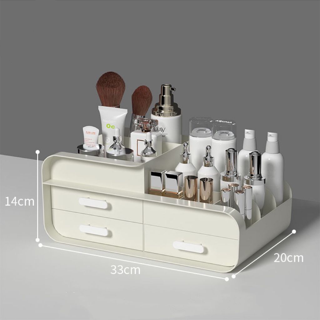 Makeup Organizer With 3 Drawers