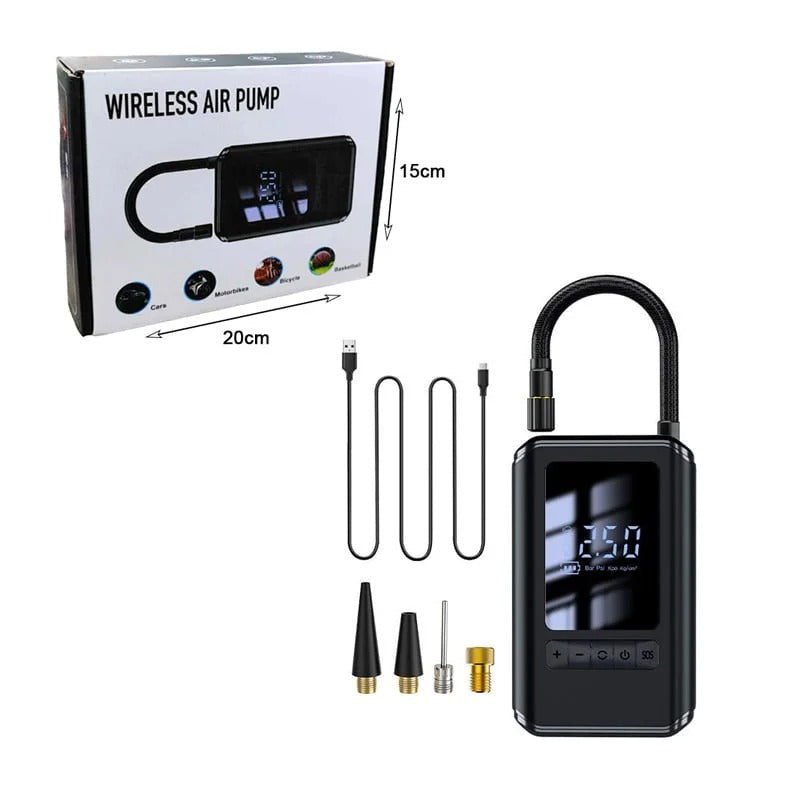 60W Wireless Multifunctional Intelligent  Air Pump Electric Inflator