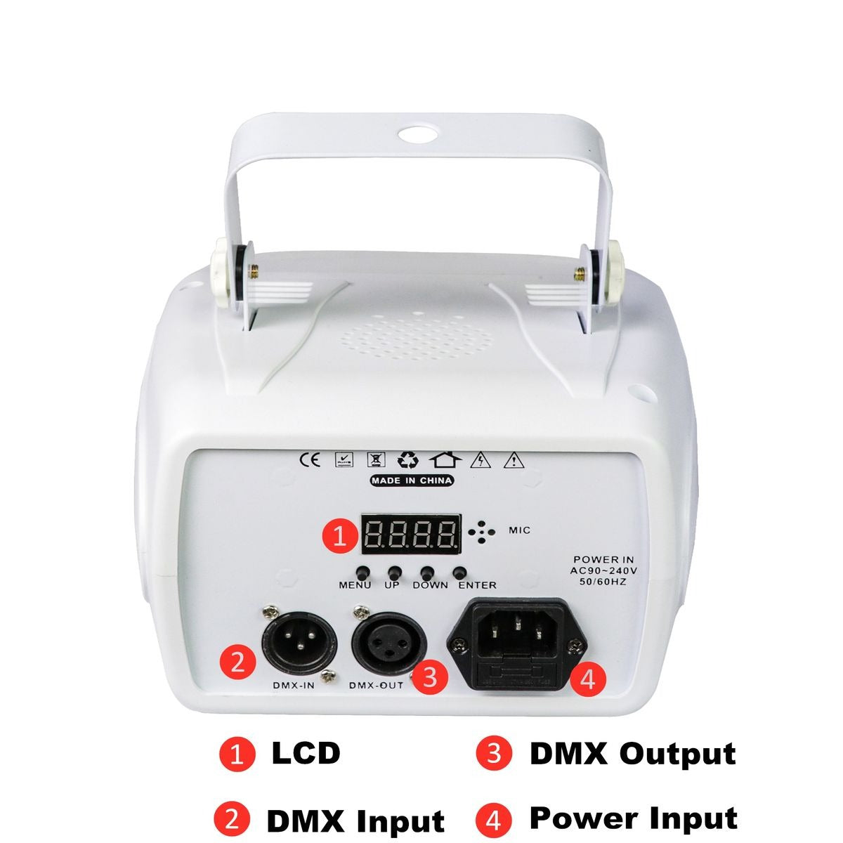 Stage Lighting Effect with RGBW Laser Projector