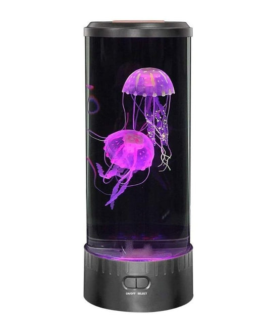 18 LED Tower Jelly Fish Lamp With Changing Colors