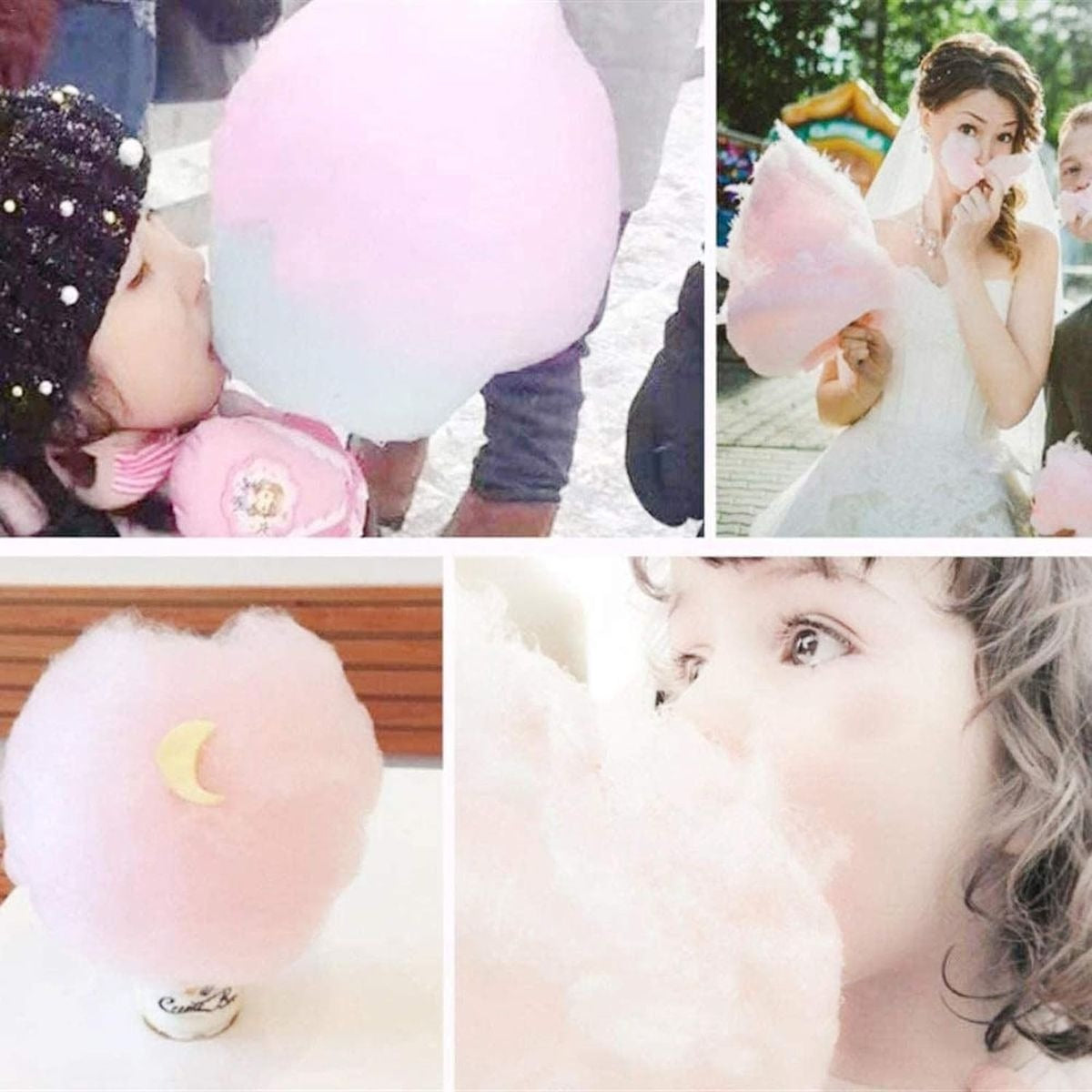 Electric Cotton Candy Maker For Home - 800W