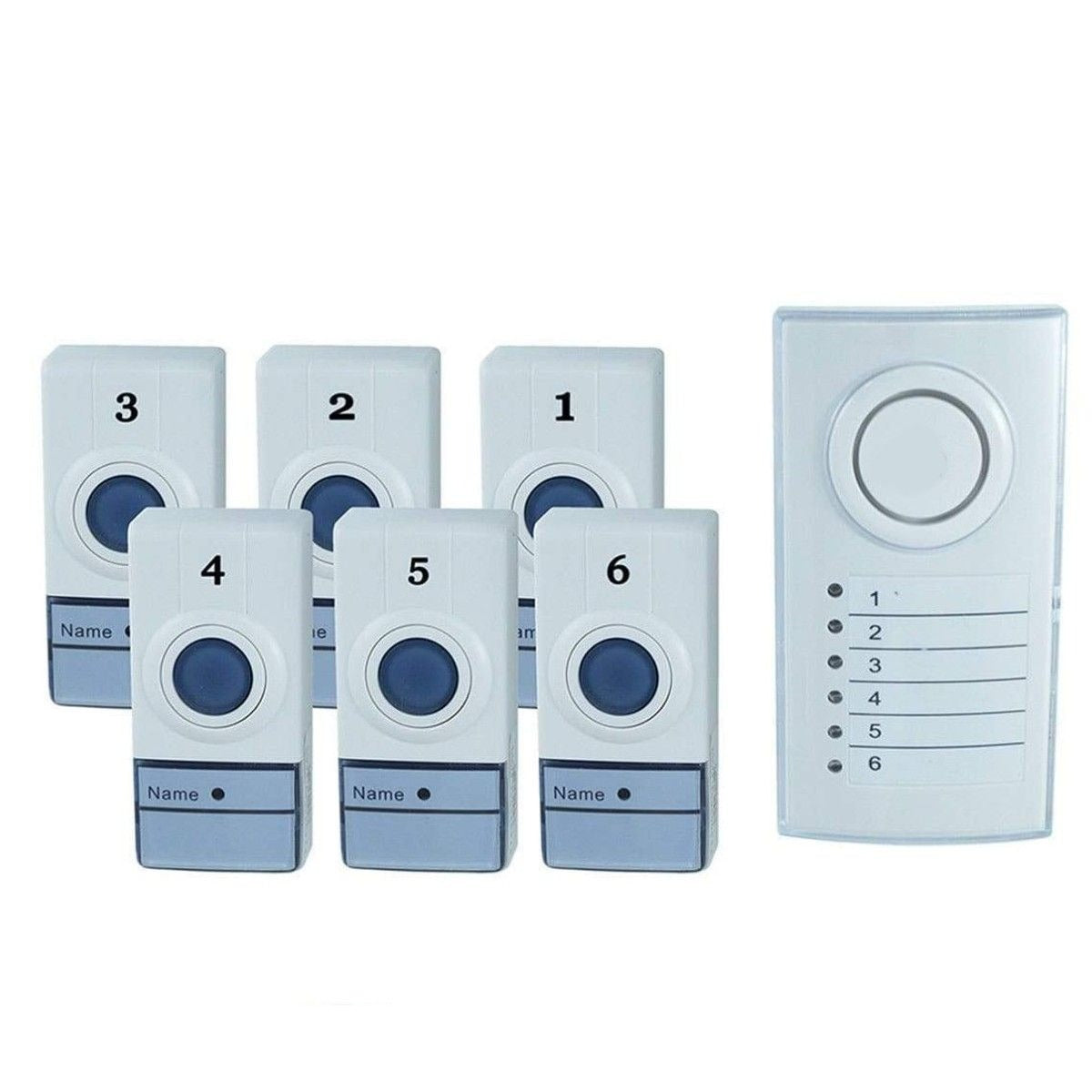 6 Zone Wireless Door Calling Bell System