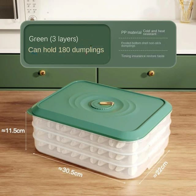 3pcs  Stackable Food Organizer Storage Box