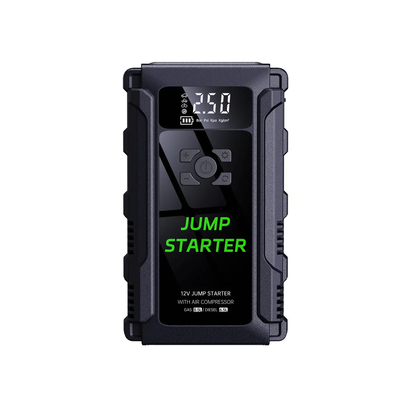 12V Car Emergency Booster Car Jump Starter Power Bank With Flashlight