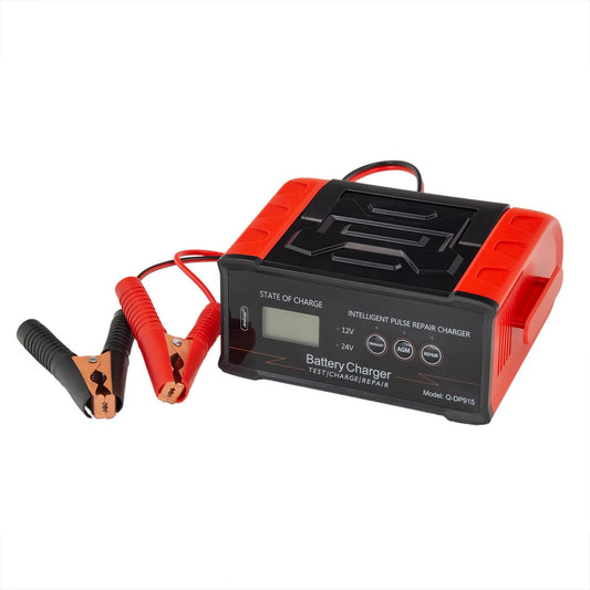 Andowl 12V/24V Car Speed Battery Charger Q-DP915