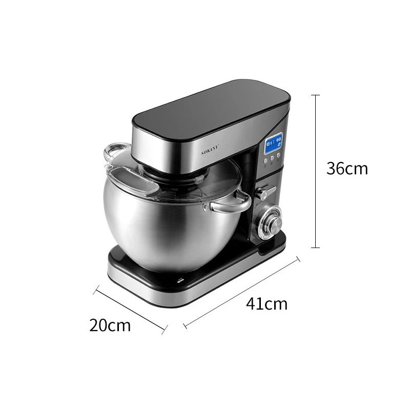 10L Stainless Steel Stand Mixer - Sokany - SC-623E