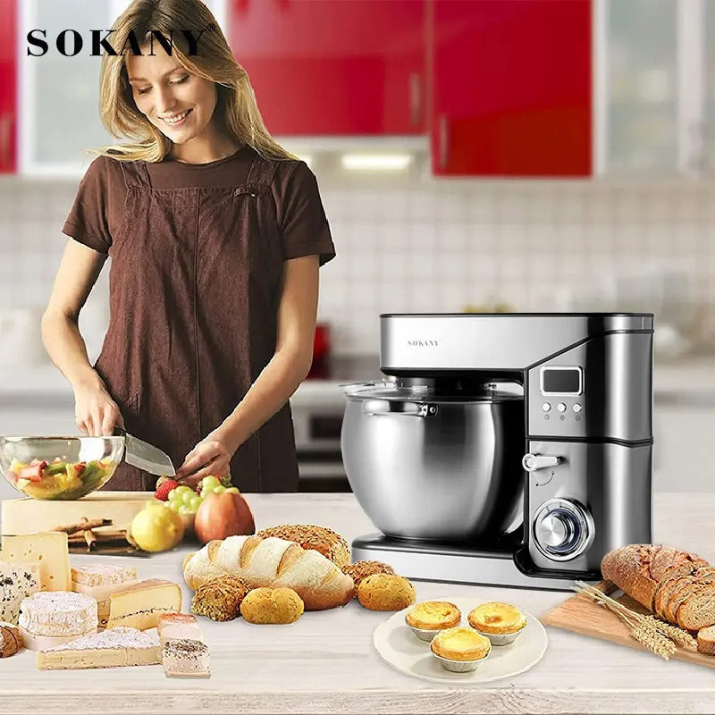 10L Stainless Steel Stand Mixer - Sokany - SC-623E