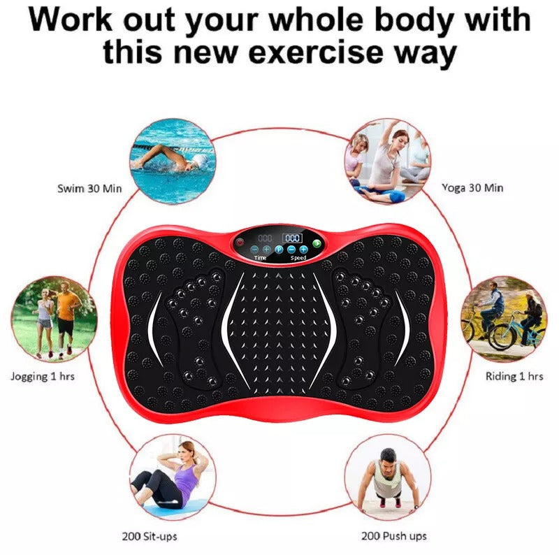 Whole Body Exercise 3D Slim Machine Vibration Plate Fitness Massager