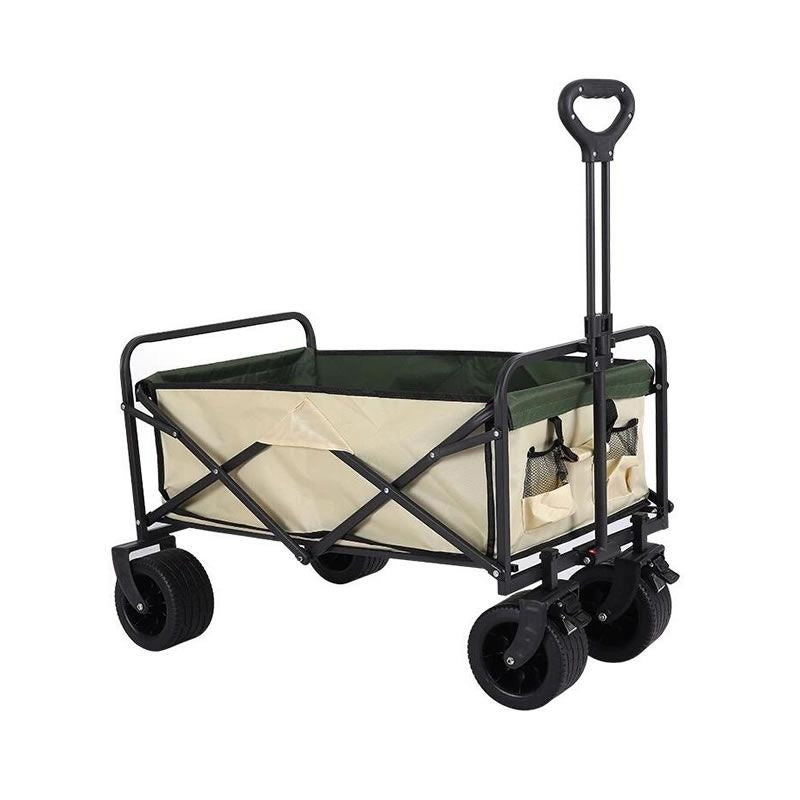 Outdoor Camping Beach Trolley With Adjustable Handle