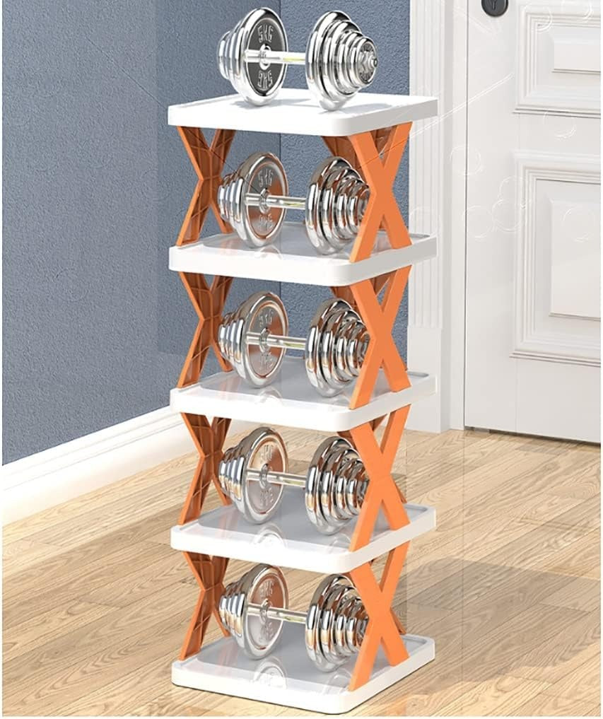 X-shaped 5-layer DIY Shoe Rack