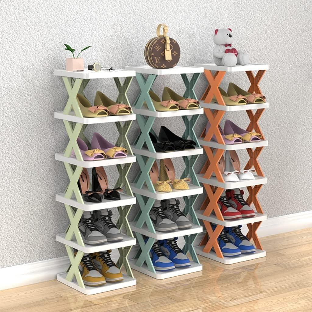 X-shaped 5-layer DIY Shoe Rack