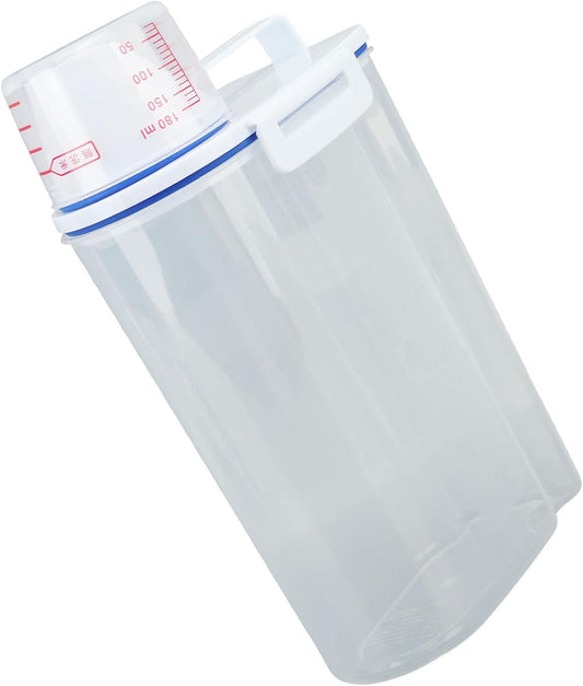 2L - Airtight Food Storage Container with Measuring Cup