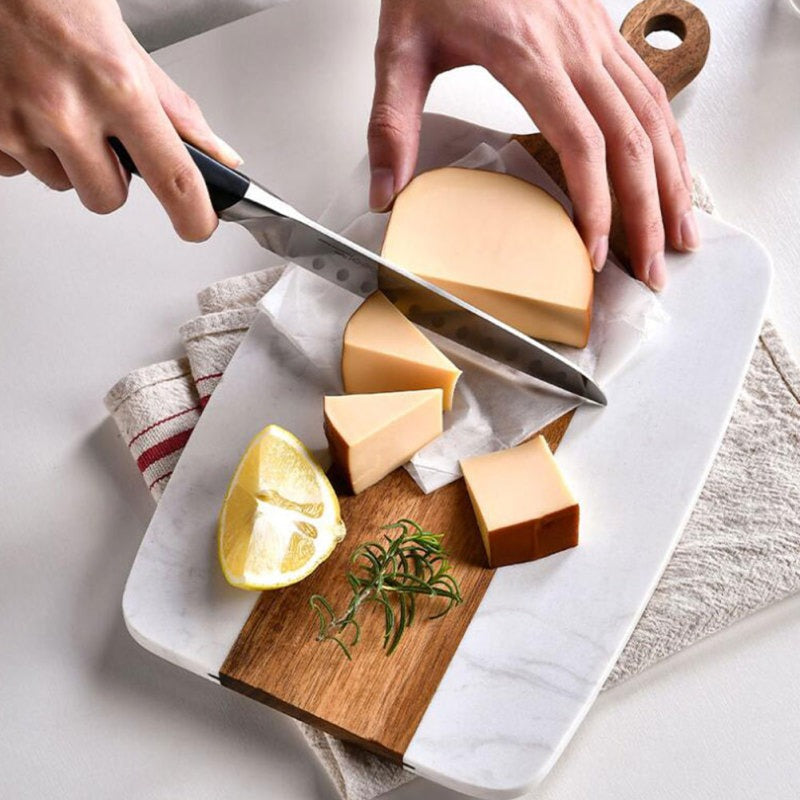 Marble Pattern Cheese Cutting Board Serving Plater