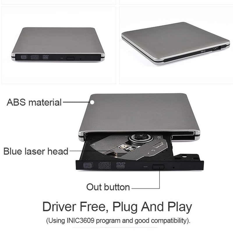 3.0 Super Slim Drive External Dvd writer