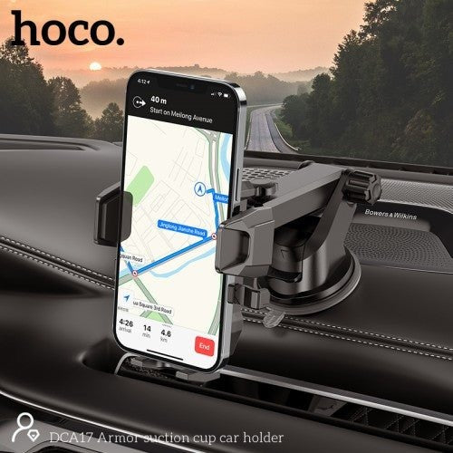 Suction Cup Armor Car Phone Holder - Hoco DCA17