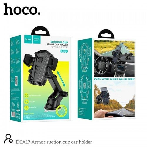 Suction Cup Armor Car Phone Holder - Hoco DCA17