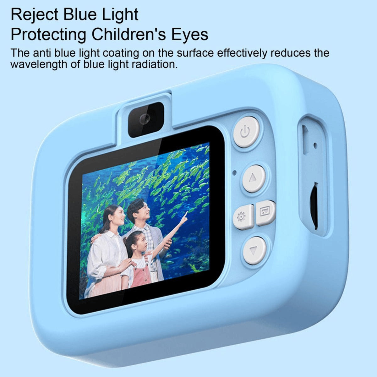 Enhanced Kids Digital Camera - Blue