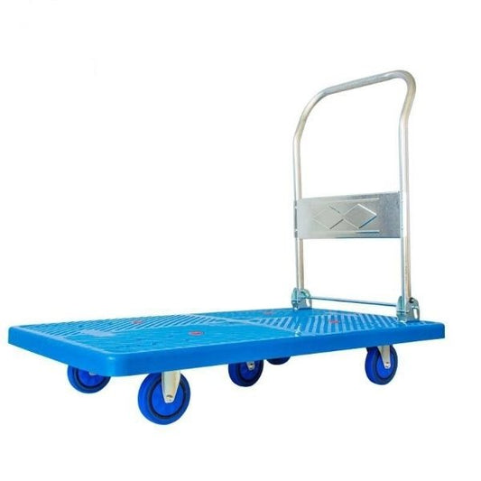 Moving Platform Plastic Hand Trolley