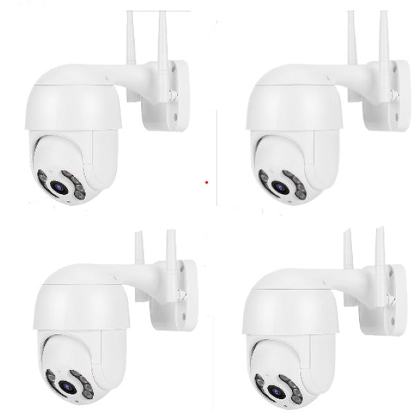 1080P 4 Lights Security Surveillance Waterproof Cameras