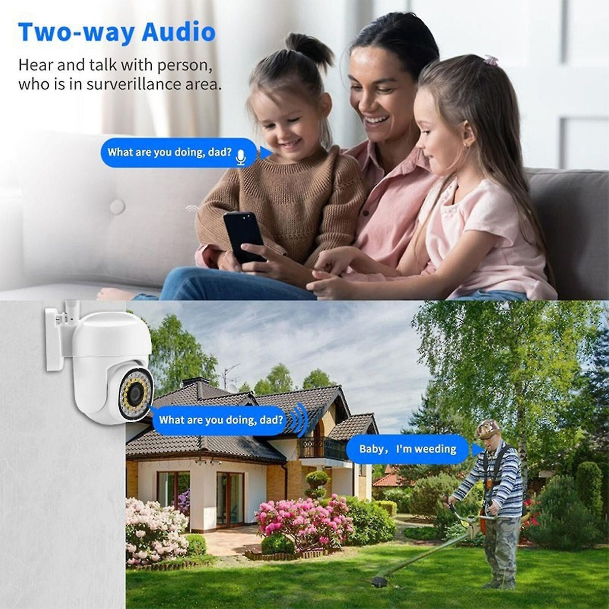 Smart Small Ip Camera With Self-contained App