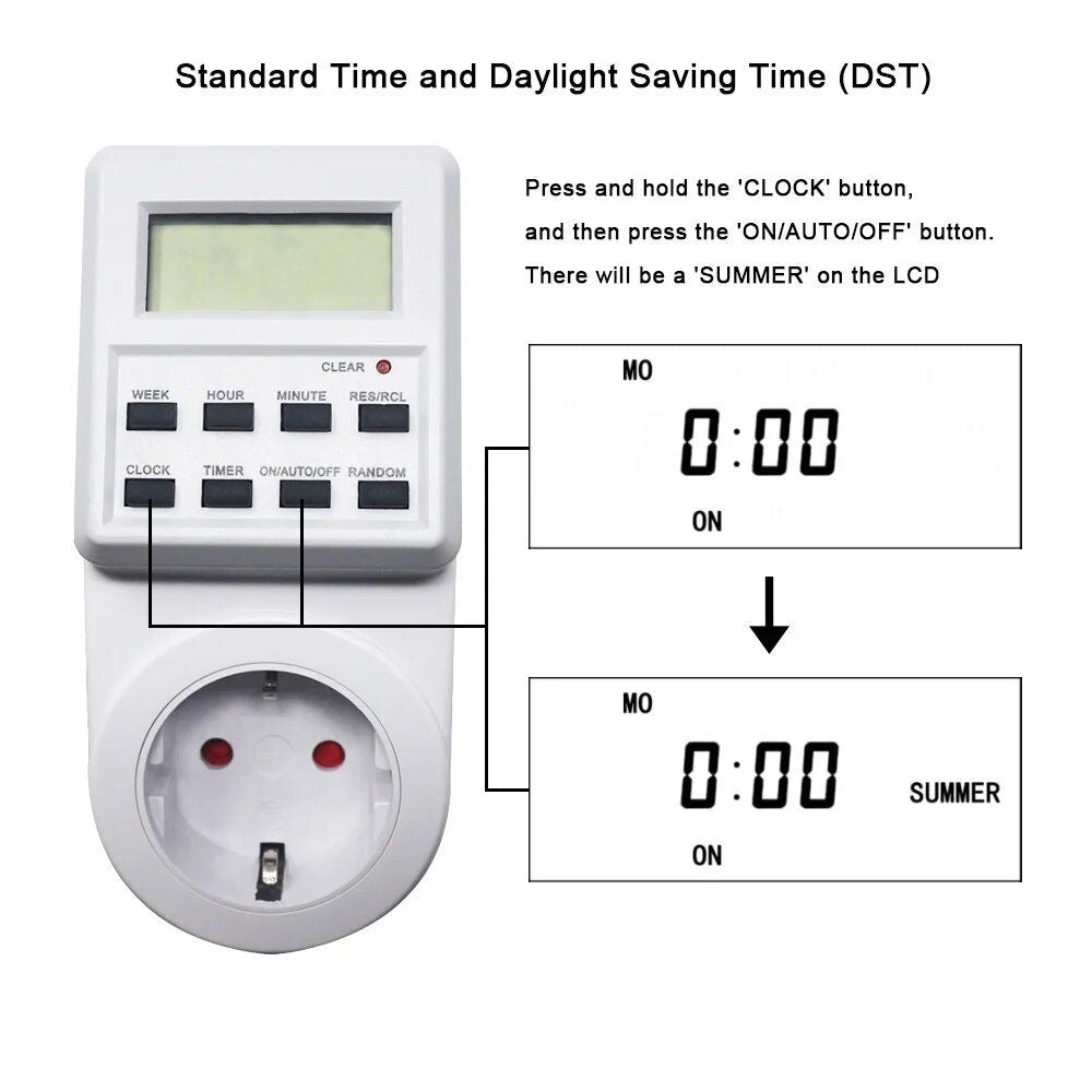 Digital Timer Switch Socket