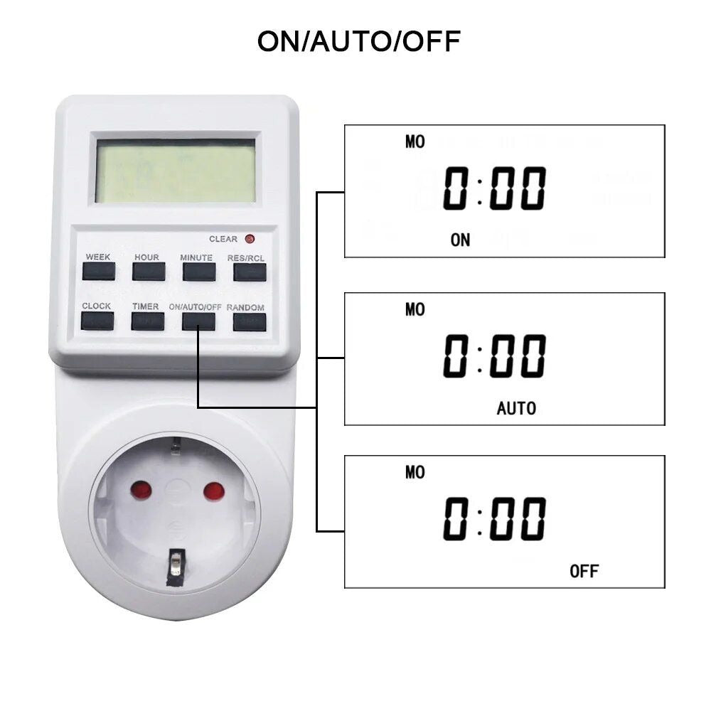 Digital Timer Switch Socket