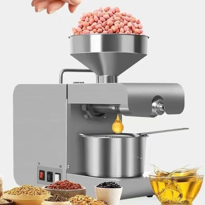 Automatic Oil Machine Seeds Sunflower Peanuts Oil Extractor